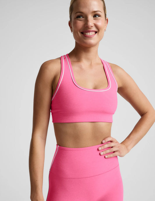 Spacedye Ready Bra by Beyond Yoga | Luscious Pink Heather