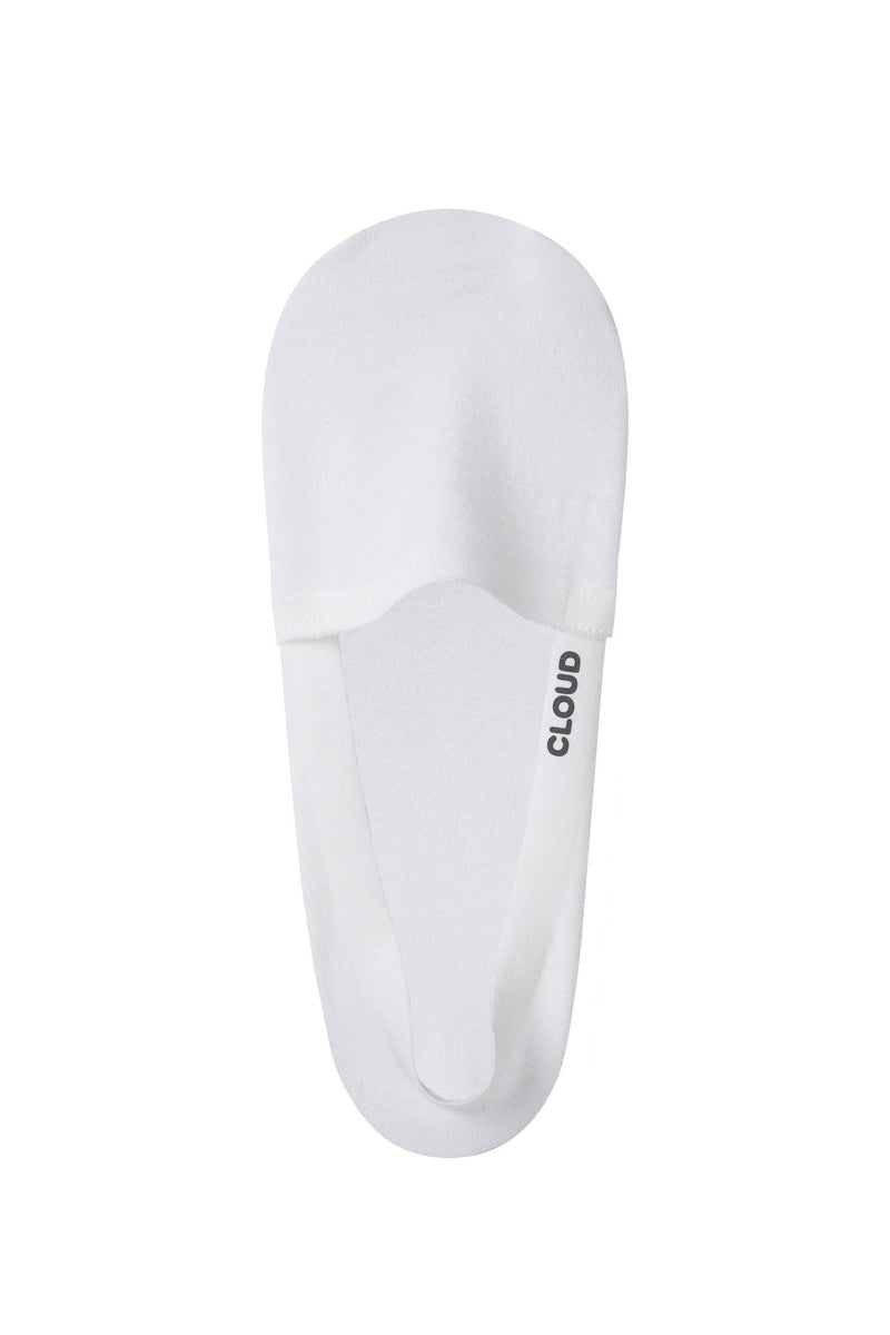Premium No Show Socks by Cloud | White