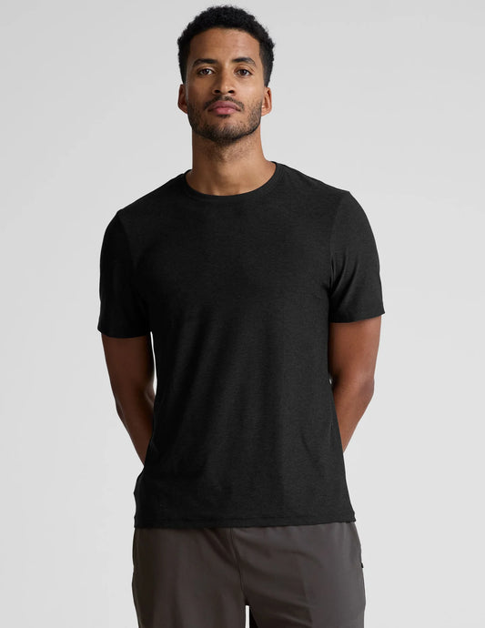 Always Beyond Crew Tee 2.0 by Beyond Yoga | Darkest Night - Zen&Zip