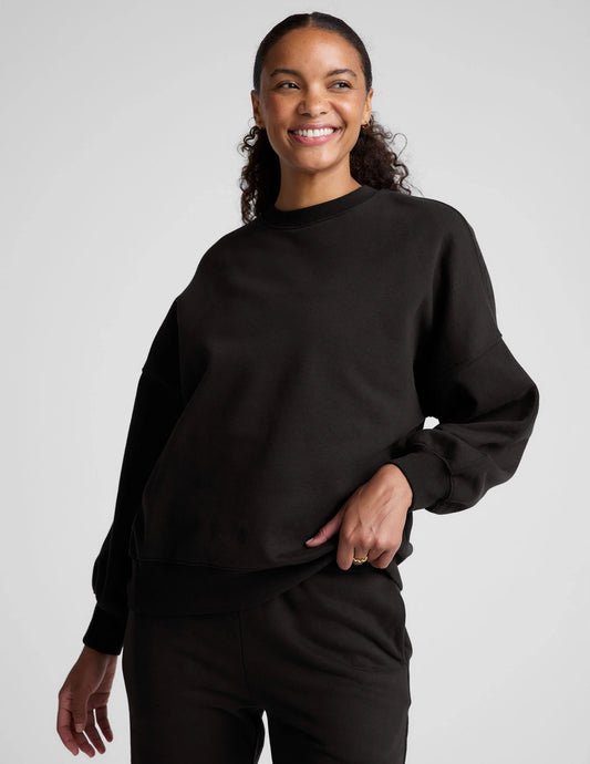 Luxefleece Oversized Sweatshirt by Beyond Yoga | Black