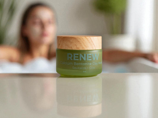 Renew Clay Mask by Mission Bliss | Calcium Bentonite Clay