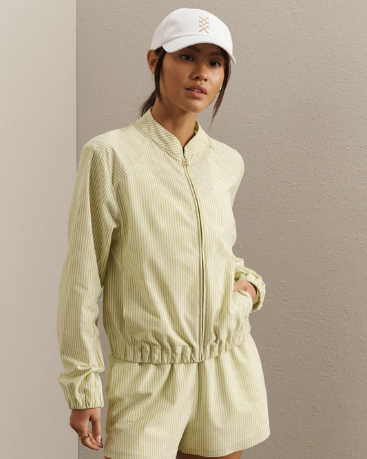 Saltair Jacket by Rhone | Citron Seersucker