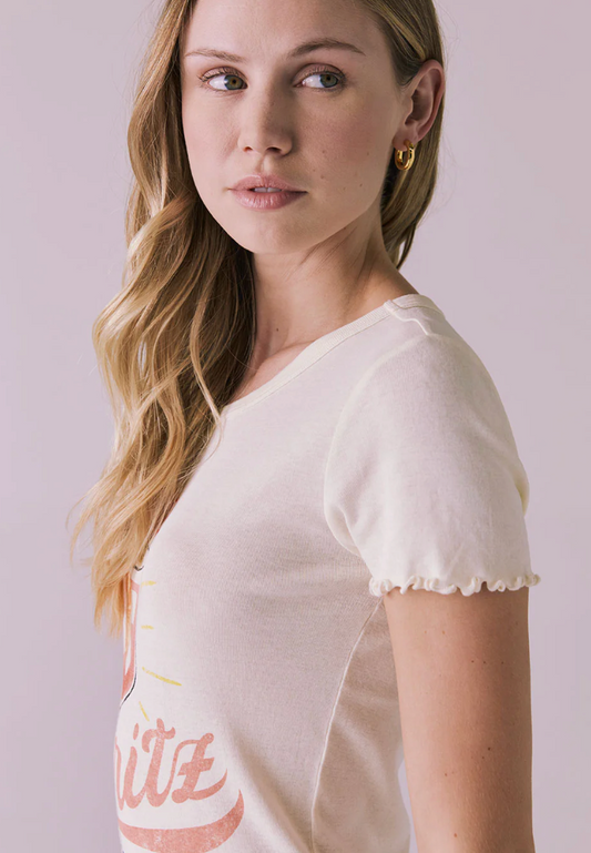 Love at First Spritz Tee by Chaser | Starry White