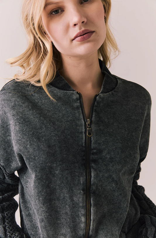 Fullerton Zip Up by Chaser | True Black