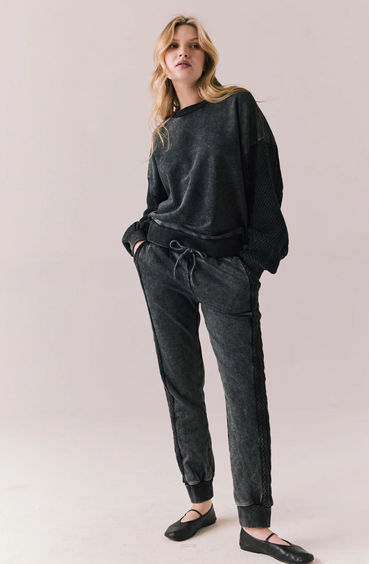 Bay Joggers by Chaser | True Black