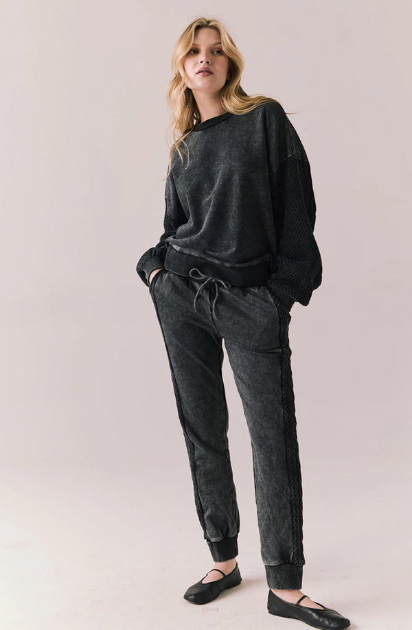 Bay Joggers by Chaser | True Black