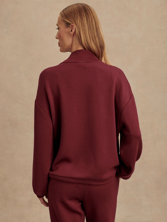 Betsy Sweat by Varley | New Maroon