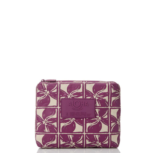 Lattice Small by Aloha Collection | Sandstone/Plum