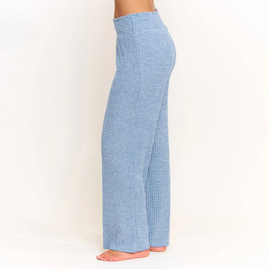Dream Cloud Pant by Honeydew | Heather Coastal Blue