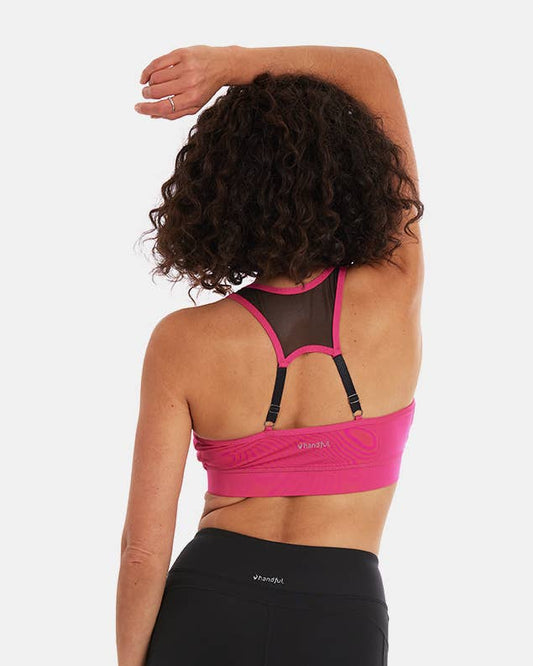 The Closer Bra by Handful | Battle Cry Pink - Zen&Zip