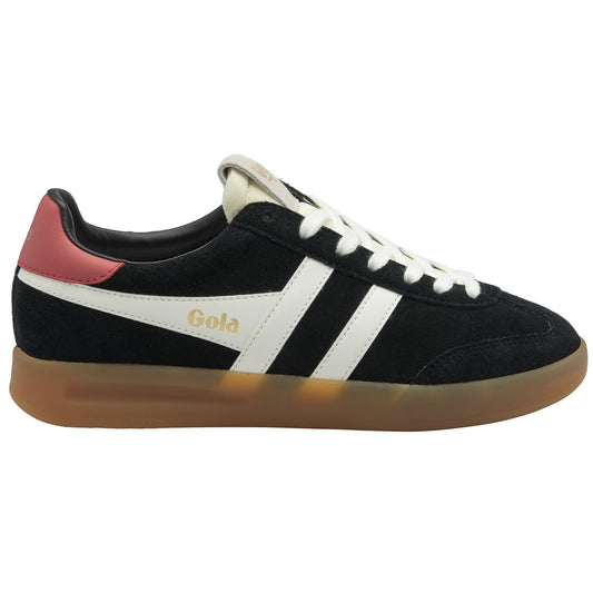 Cyclone Sneakers by Gola | Black/Off White/Coral/Gum