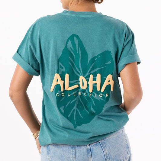 ALOHA Kalo Tee by Aloha Collection | Emerald