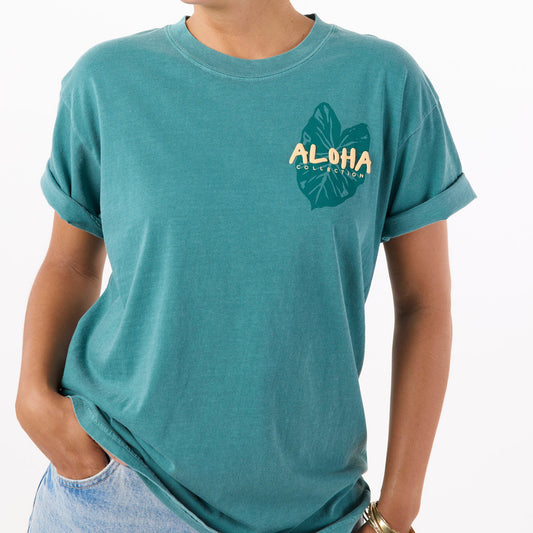 ALOHA Kalo Tee by Aloha Collection | Emerald