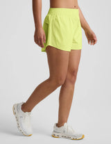 Solemate 2.5” Short by Beyond Yoga | Electric Lime