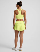 Solemate 2.5” Short by Beyond Yoga | Electric Lime