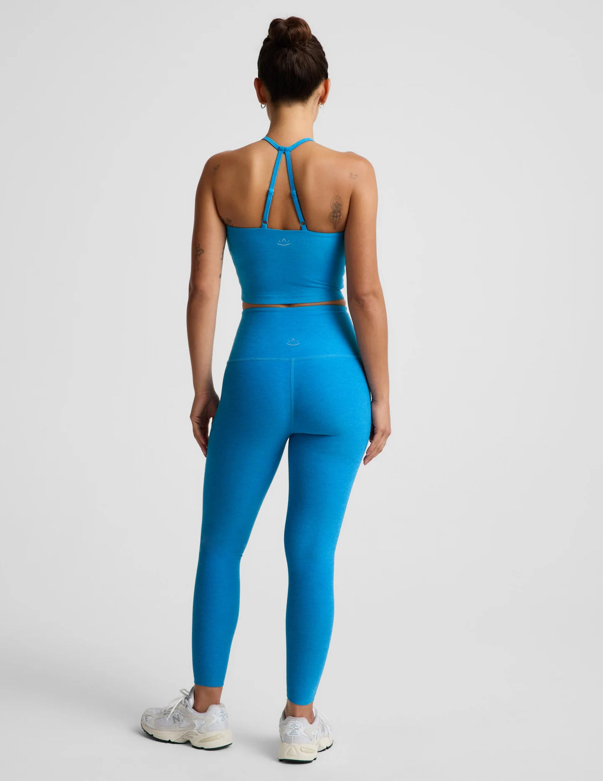 Spacedye Caught in the Midi HW Legging by Beyond Yoga | Malibu Lagoon Heather