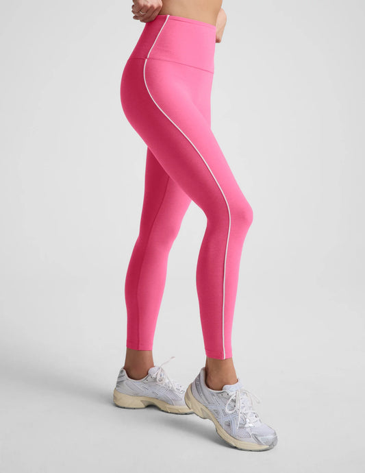 Spacedye Streamline Legging by Beyond Yoga | Luscious Pink Heather