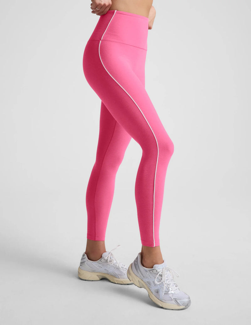 Spacedye Streamline Legging by Beyond Yoga | Luscious Pink Heather