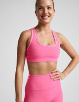 Spacedye Ready Bra by Beyond Yoga | Luscious Pink Heather
