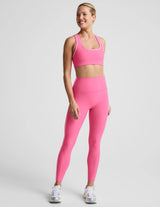 Spacedye Ready Bra by Beyond Yoga | Luscious Pink Heather