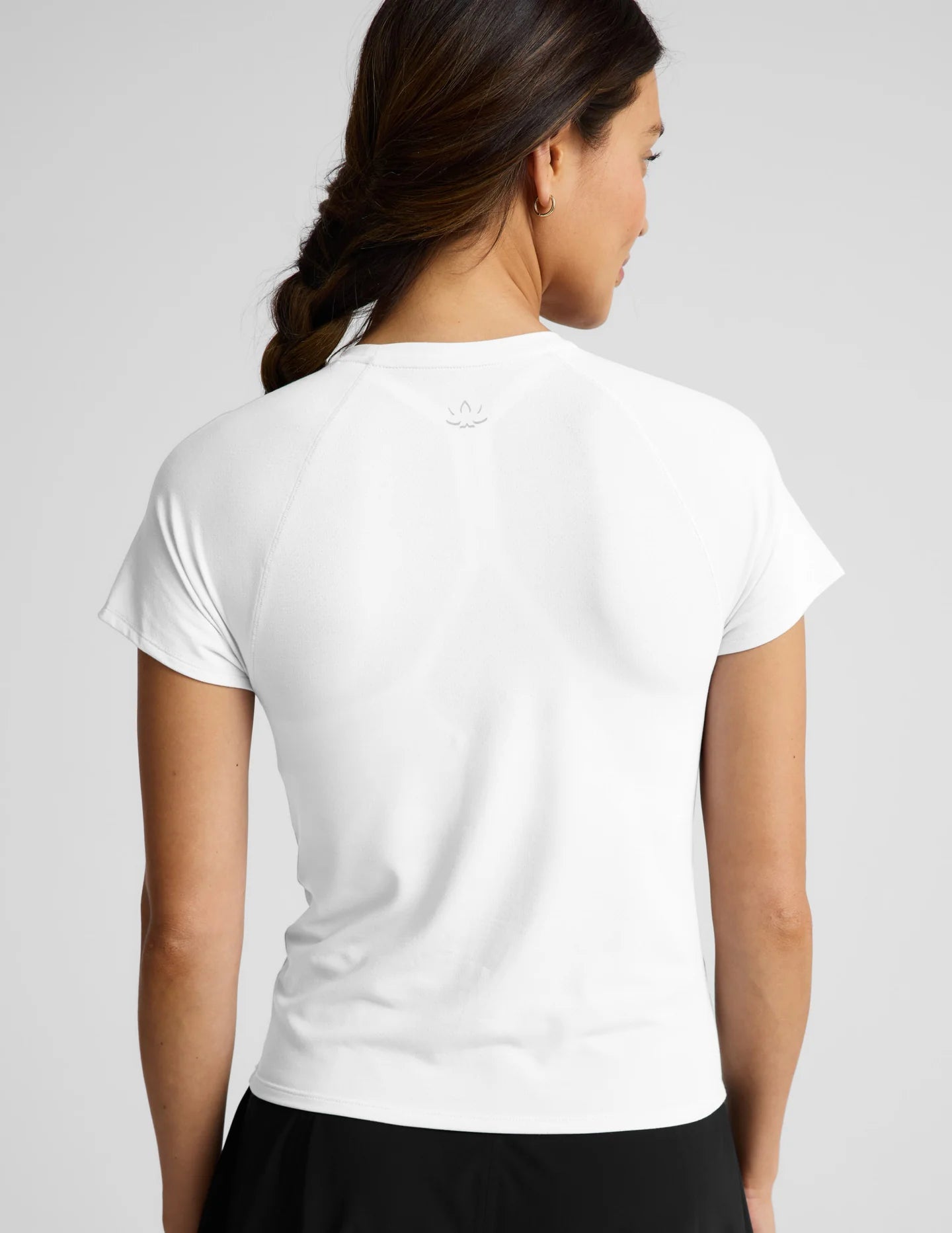 Breezeweight Active Short Sleeve Tee by Beyond Yoga | White