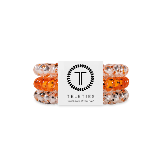 Spiral Hair Coils | Small | Spooky Sparkles Hair Ties - Zen&Zip