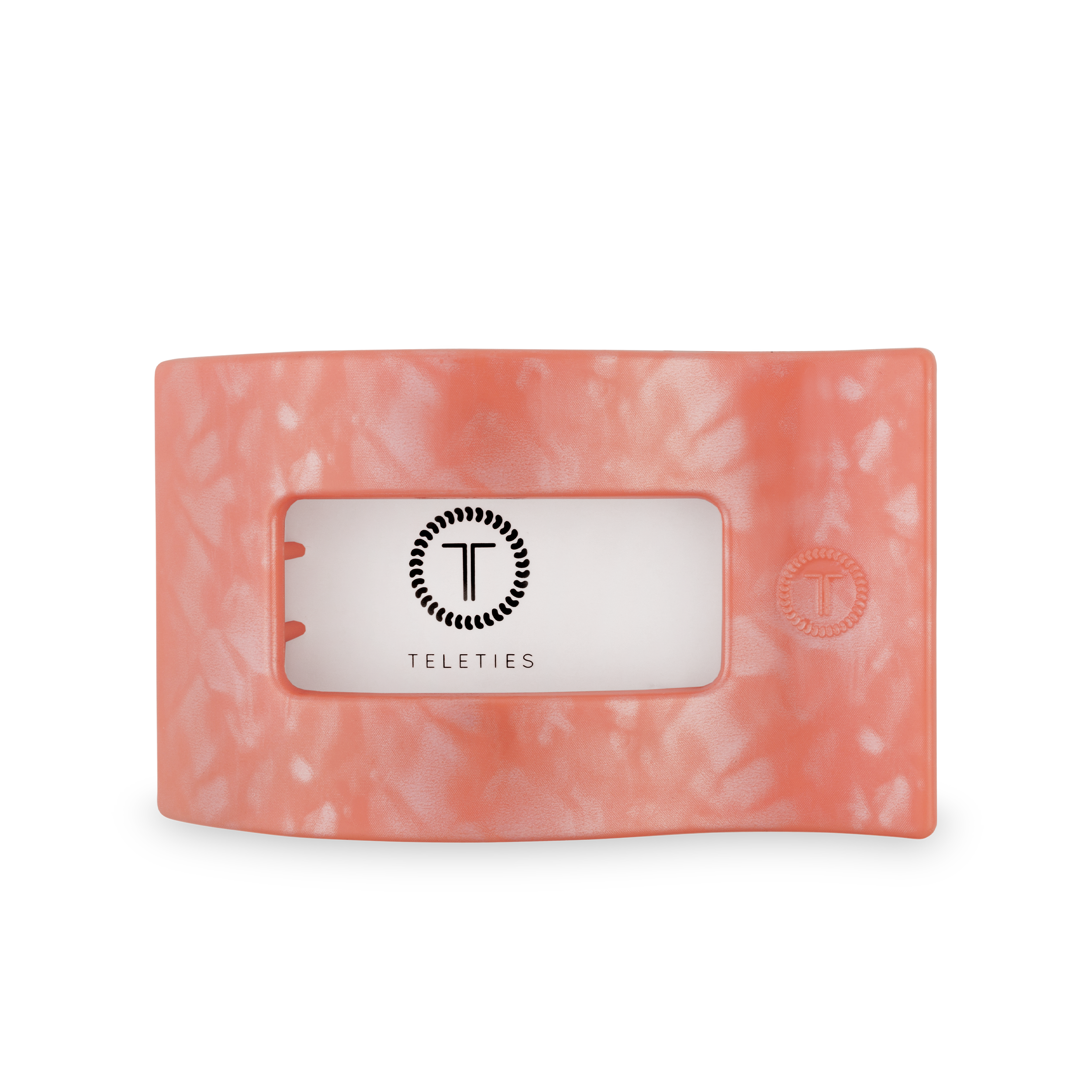 Flat Rectangle Hair Clip | Large | Dreamsicle