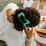 Flat Rectangle Hair Clip | Large | Spring Splash - Zen&Zip