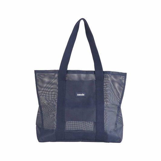 Beach Hauler™ Mini Mesh Beach Bag by Sande | Deep Sea