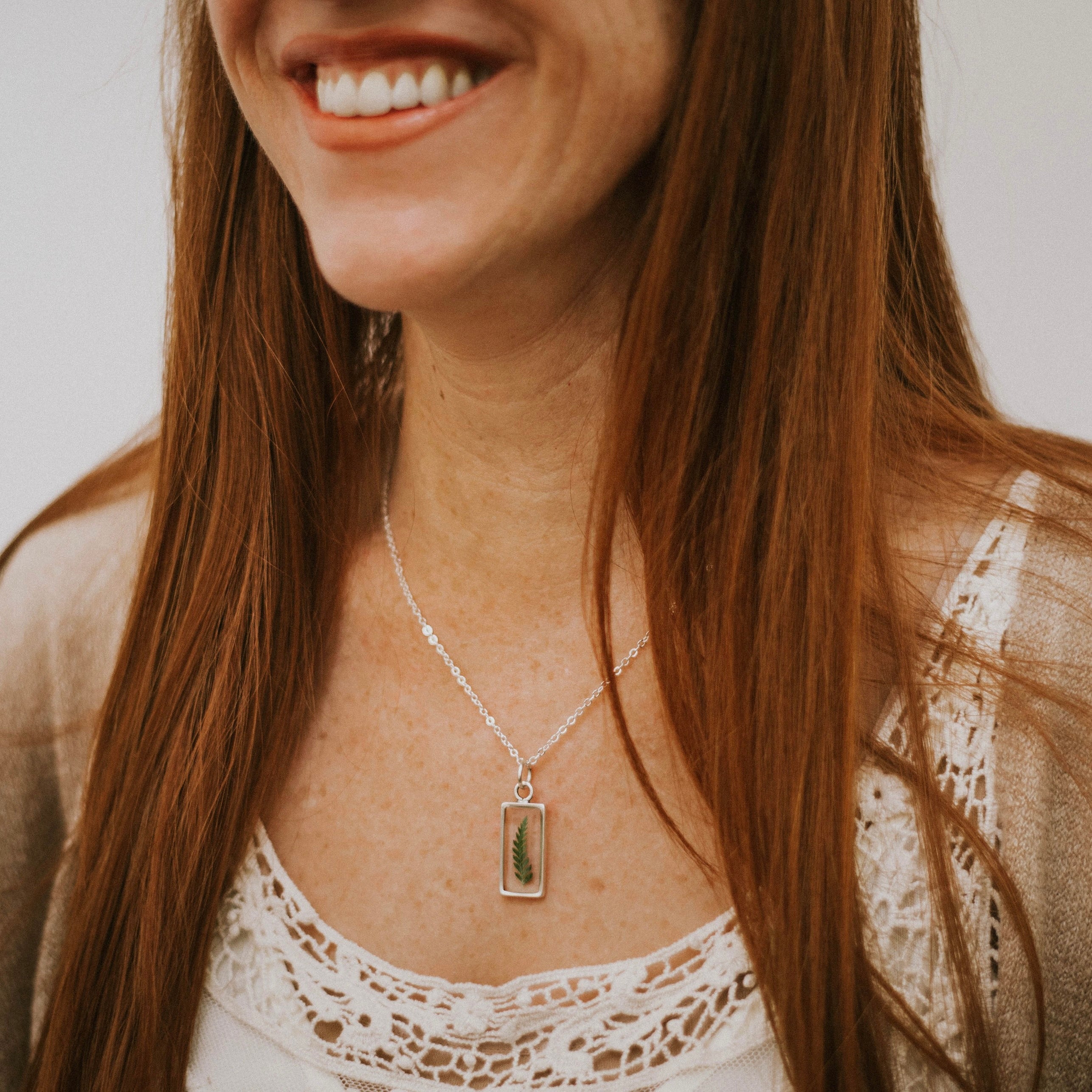 Large Rectangle Pendant