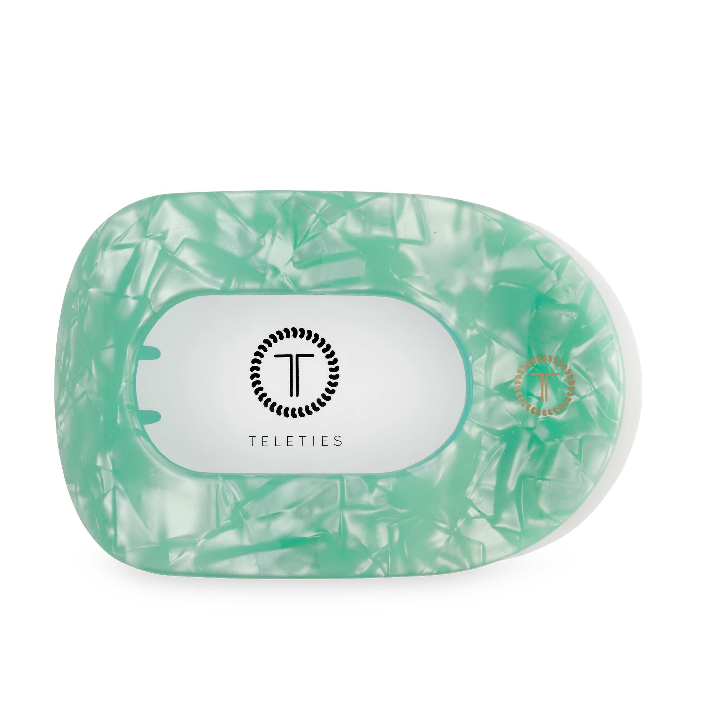 Flat Round Hair Clip | Large | Spring Splash - Zen&Zip