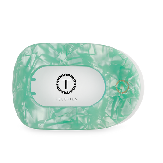 Flat Round Hair Clip | Large | Spring Splash - Zen&Zip