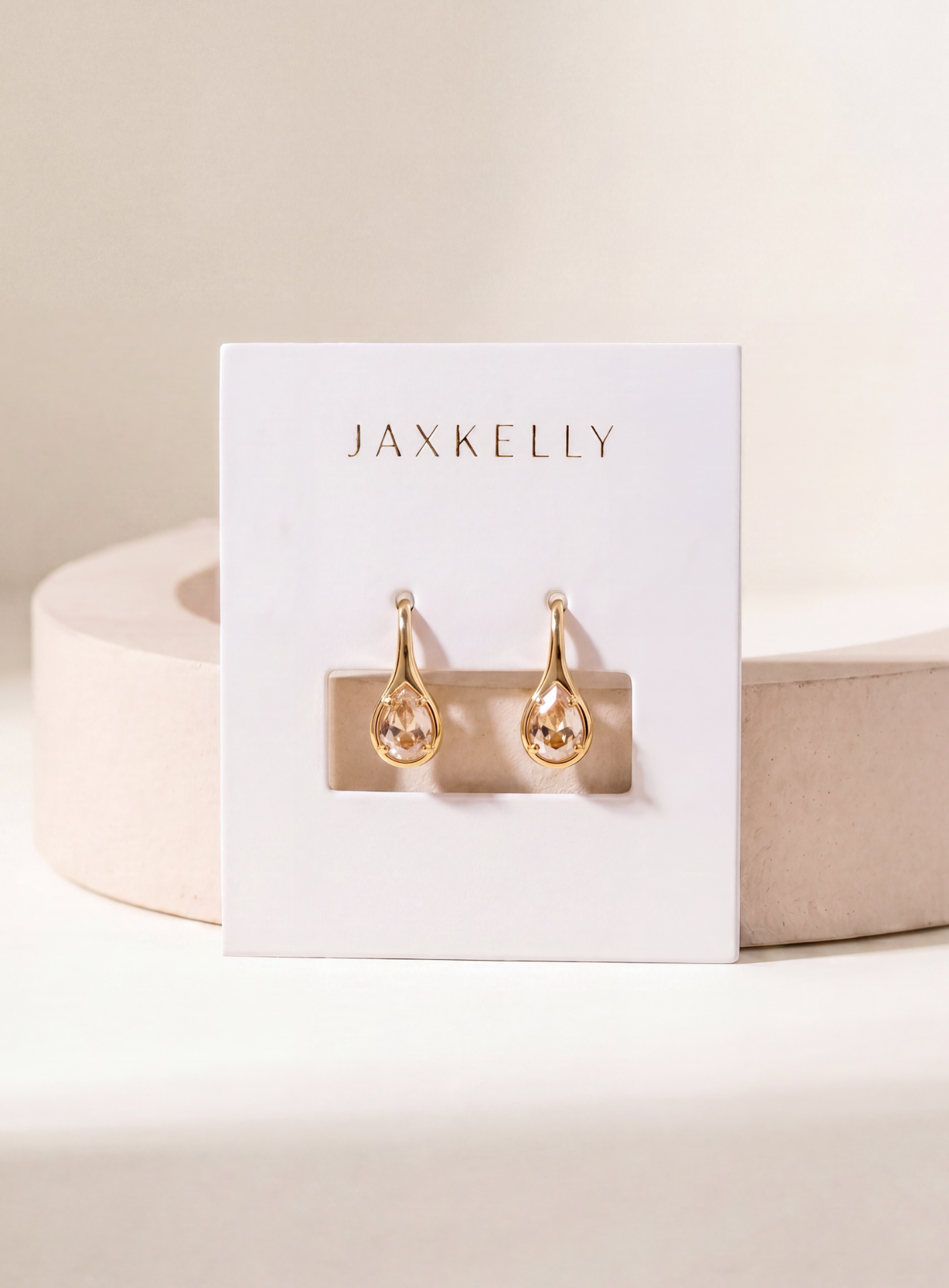 Mini Pear Drop by JaxKelly | Champagne CZ