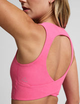Spacedye Twister Cropped Tank by Beyond Yoga | Luscious Pink Heather - Zen&Zip