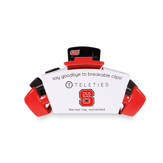 Classic College Hair Clip | Med. | N.C. State Univ. - Zen&Zip