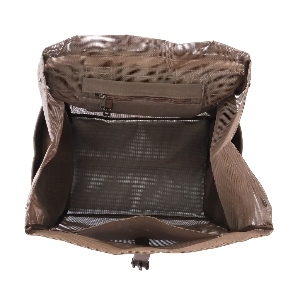 Beach Hauler Mesh Backpack by Sande | Espresso