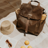 Beach Hauler Mesh Backpack by Sande | Espresso
