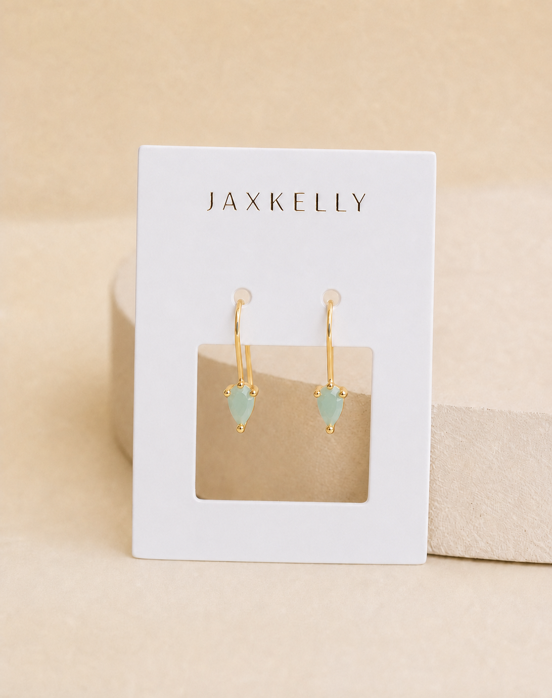 Dewdrop Mini Threader by JaxKelly | Amazonite