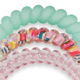 Spiral Hair Coils | Small | Spring Splash - Zen&Zip