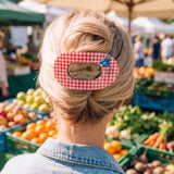 Flat Round Hair Clip | Large | Blueberry Farms - Zen&Zip