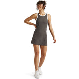 Spacedye Outlines Dress by Beyond Yoga | True Gray Heather/Cloud White