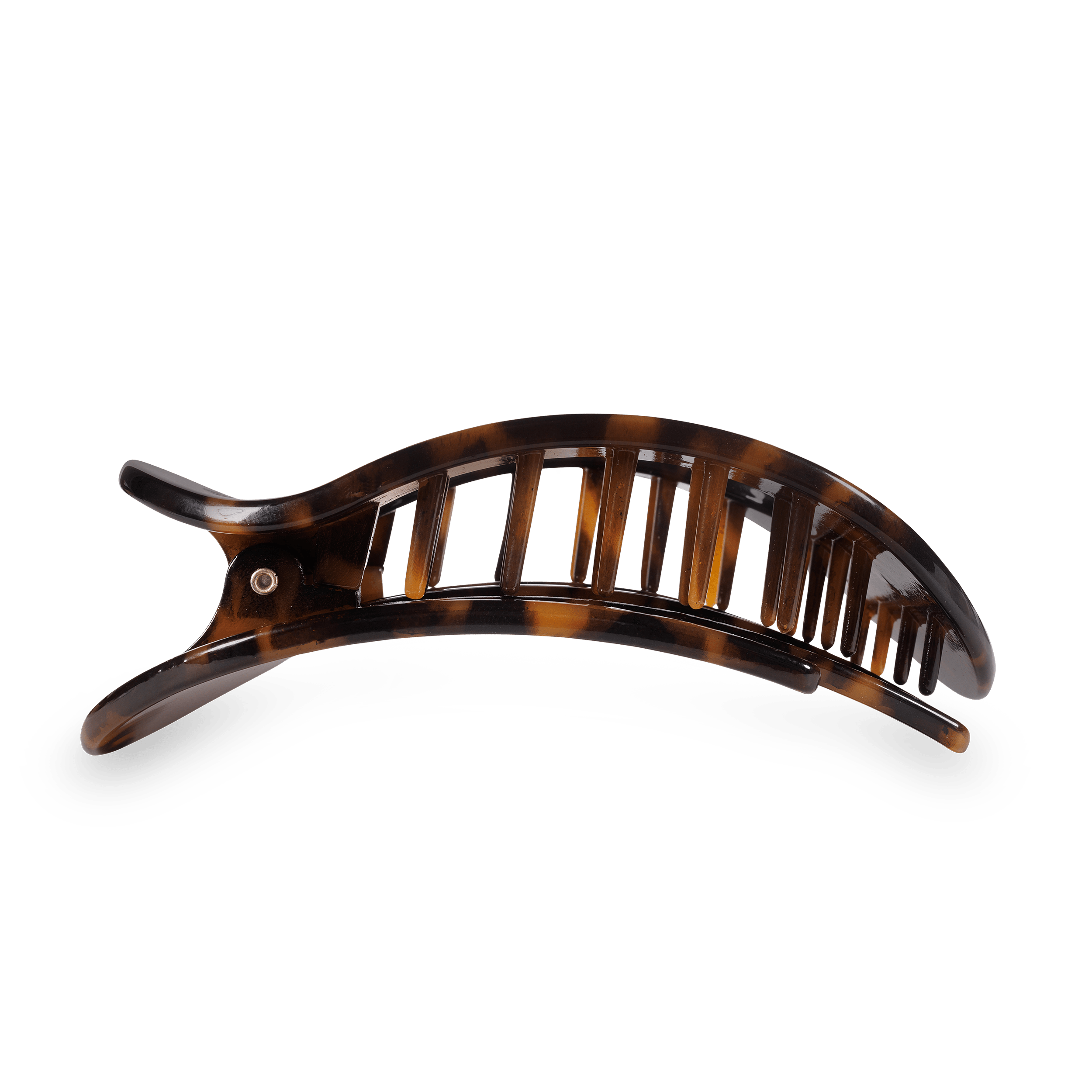 Tortoise Large Flat Round Clip - Zen&Zip