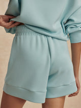 Atrium High Rise Short 4.5 by Varley | Porcelain Blue