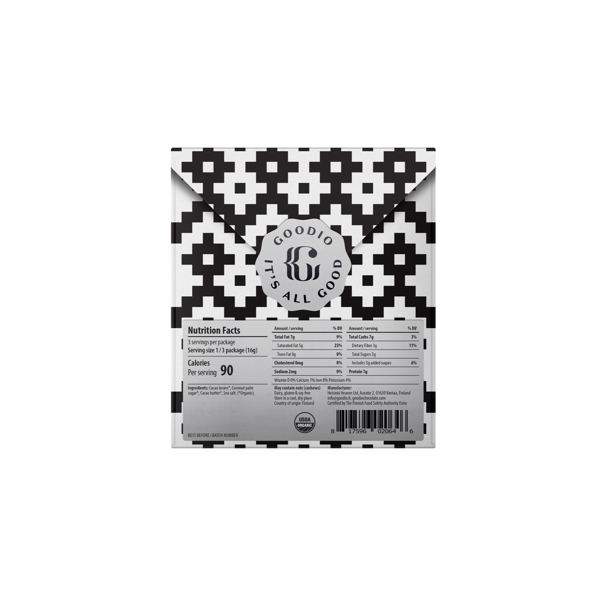 Sea Salt Chocolate 77% - Zen&Zip