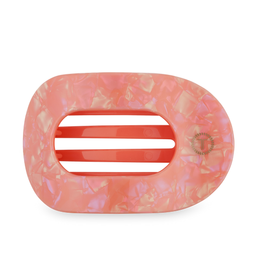 Flat Round Hair Clip | Large | Dreamsicle - Zen&Zip