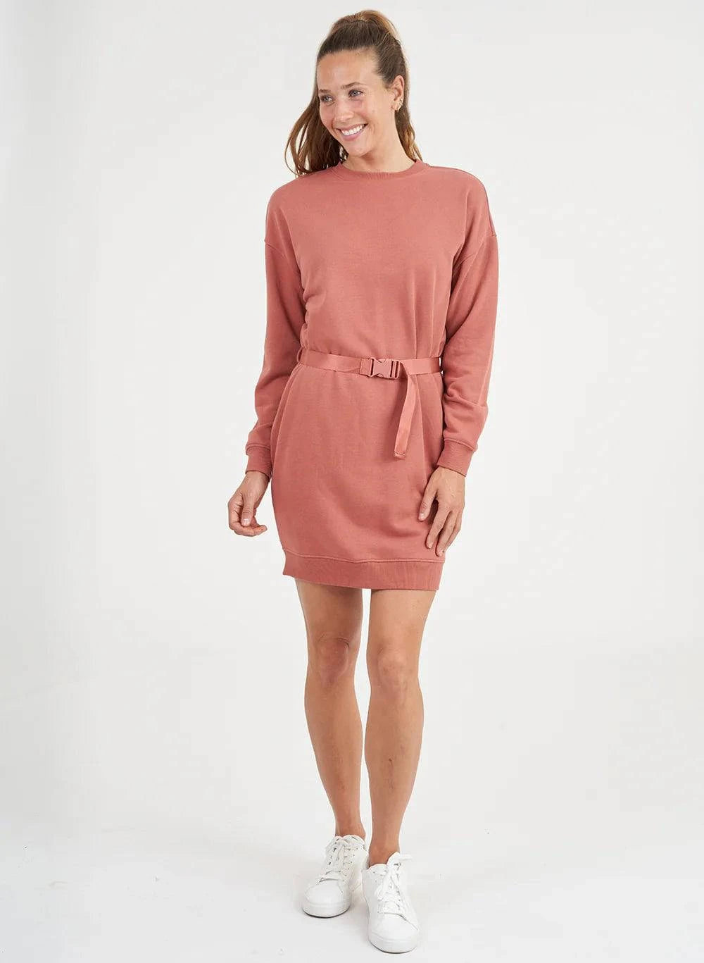 Thrive Société Utility Dress in Spice