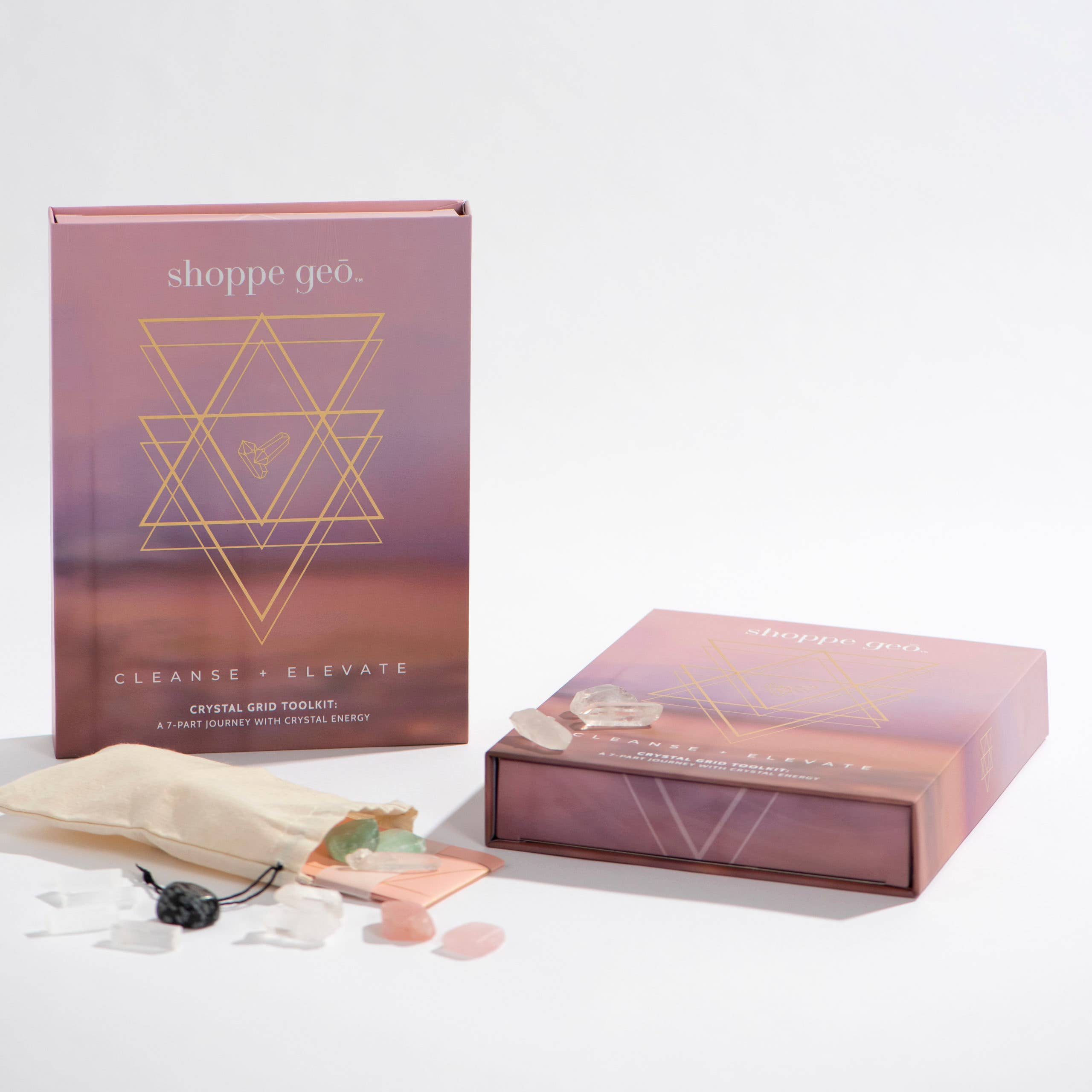 Cleanse + Elevate Crystal Grid Toolkit by GeoCentral