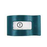 Teal With It Large Flat Rectangle Hair Clip
