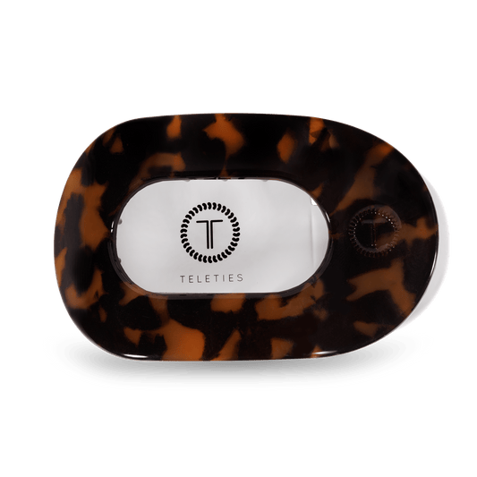 Tortoise Large Flat Round Clip - Zen&Zip