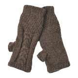 Cable Fingerless Gloves by Nirvanna Designs